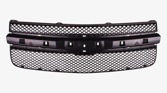 2005-2009 Chevrolet Equinox Grille Matt Dark Gray With Out Center Moulding
