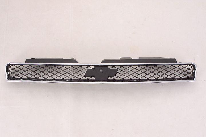 Calandre Chevrolet Impala 2006-2013, cadre chromé avec grille noire, modèle SS pour 06-09/ LS/Police, référence 45273, GM1200551