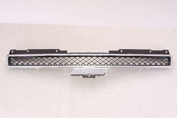 2007-2014 Chevrolet Tahoe Grille Upper Chrome With Black Frame