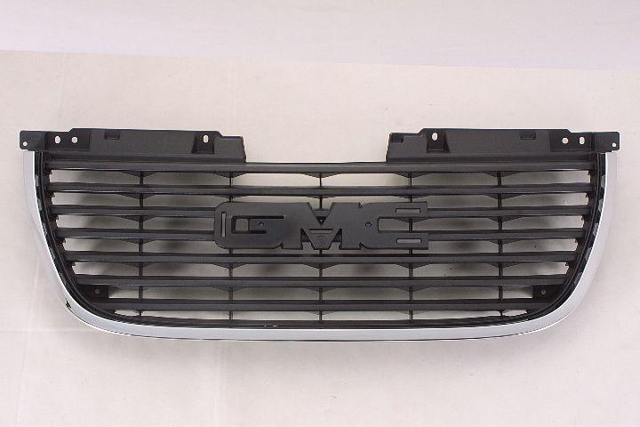Calandre GMC Yukon 2007-2014 sans pack Denali, noir mat avec façade chromée, GM1200576