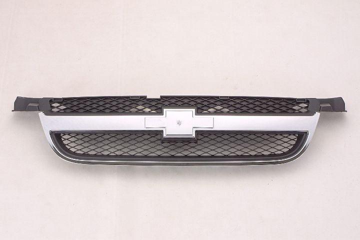 Calandre Chevrolet Aveo Sedan 2007-2011 Chrome/Noir, GM1200577