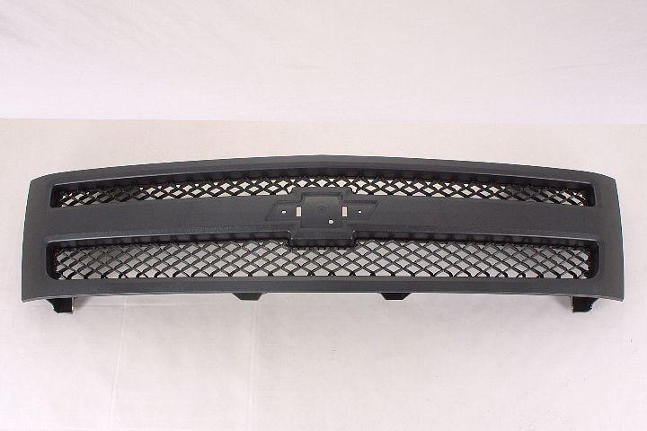 Peinture de calandre Chevrolet Silverado 1500 2007-2013 Noire, GM1200578