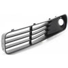 2005-2009 Pontiac G6 Grille Lower Driver Side With Fog Lamp Hole Matte-Black Coupe/Convertible