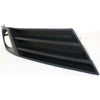 2007-2009 Saturn Aura Grille Lower Passenger Side Outer With Fog Lamp Hole Matt-Black Xr Model