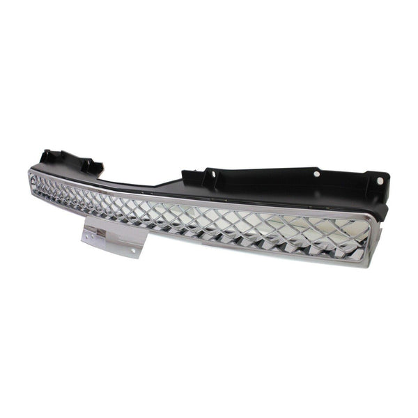 2007-2013 Chevrolet Avalanche Grille Upper Chrome With Out Off Road