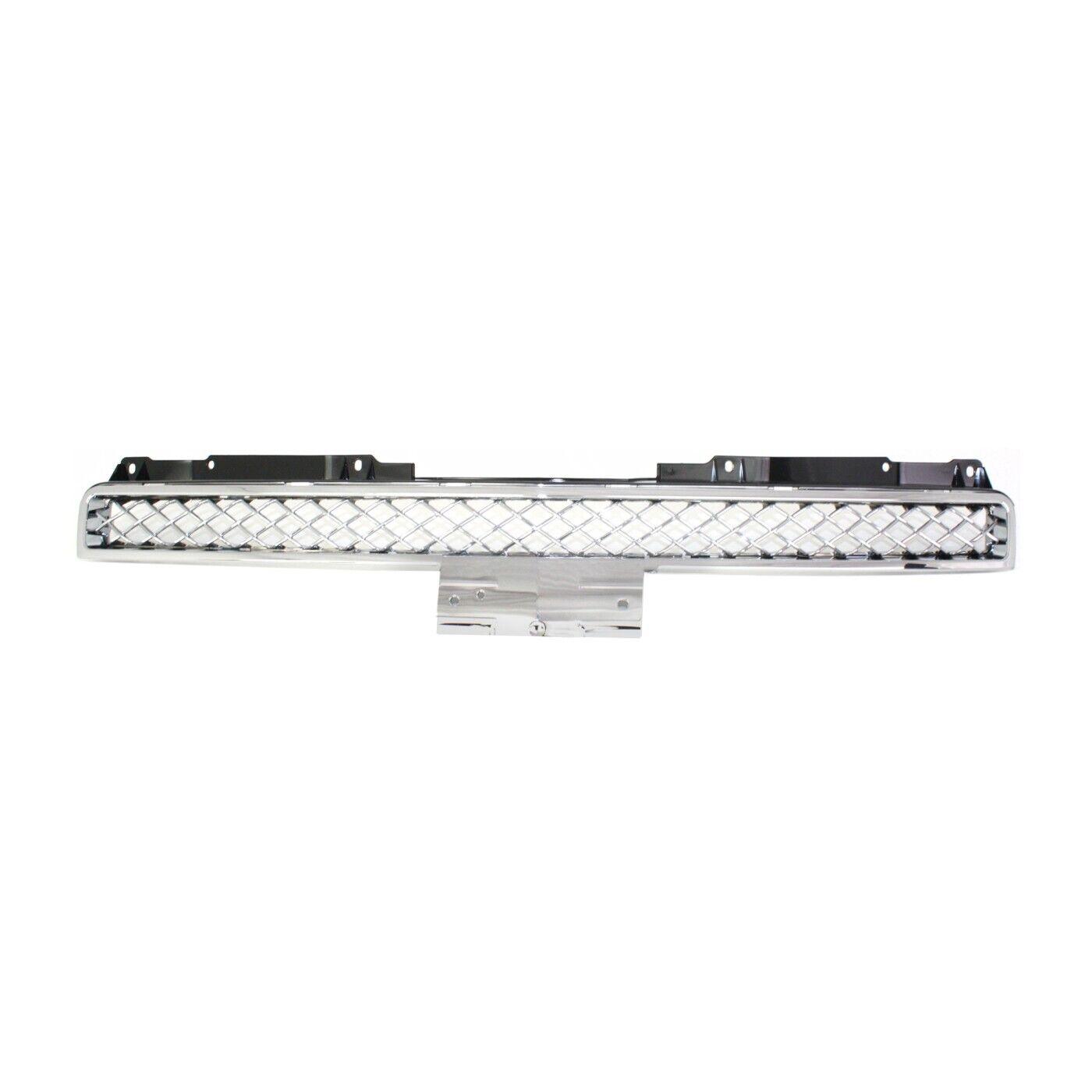 Calandre supérieure chromée avec cadre platine pour Chevrolet Avalanche 2007-2013, compatible Off Rd, GM1200596