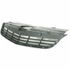 2007-2009 Saturn Aura Grille Upper Matte-Black