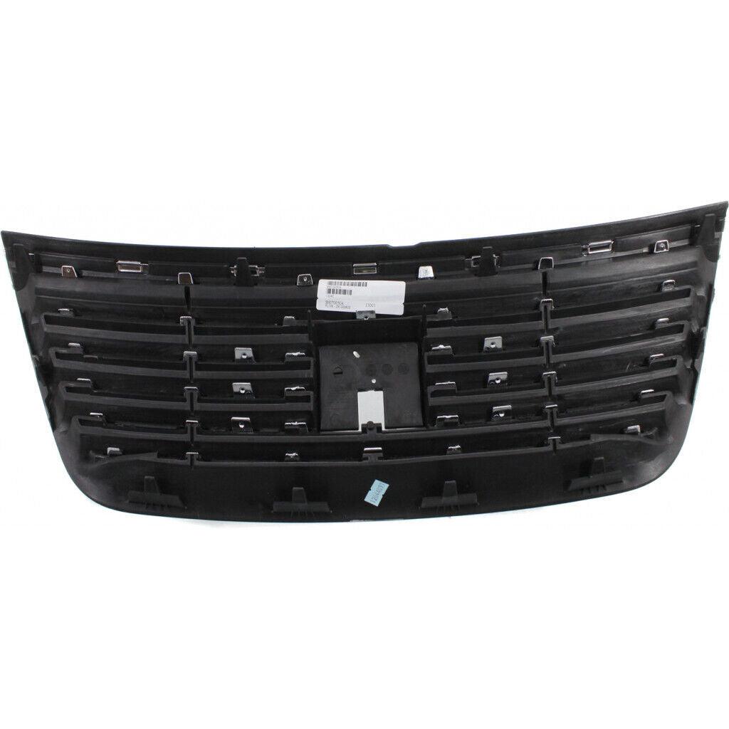 Calandre Saturn Ion Sedan 2005-2007 Gris foncé avec moulure chromée, GM1200602