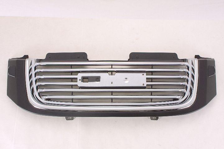 Calandre chromée/noire pour GMC Envoy 2002-2009 avec face avant noire et trou pour rondelles hautes/basses, GM1200605