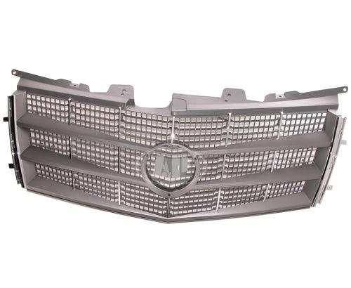 2008-2011 Cadillac Cts Sedan Grille Chrome/Silver With Out Crest/Wreath