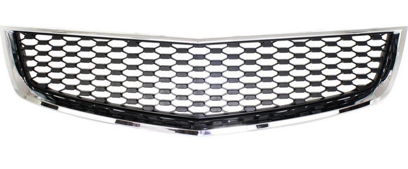 Calandre inférieure Chevrolet Equinox 2010-2015 Noir/Chrome, GM1200621