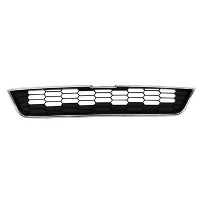 Calandre supérieure Chevrolet Sonic Hatchback 2012-2016 Chrome/Noir, GM1200638