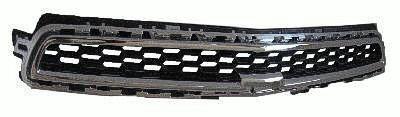 2013 Chevrolet Malibu Grille Upper Gray With Chrome Mldg