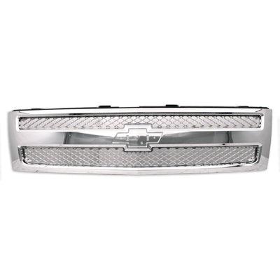 Calandre chromée avec cadre chromé pour Chevrolet Silverado Hybrid 2009-2013, GM1200655