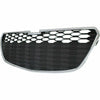 2013-2015 Chevrolet Spark Grille Lower Matt-Black With Chrome Mldg With Fog Lamp Hole