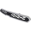 2013-2015 Chevrolet Spark Grille Upper Matt-Black With Chrome Mldg With Fog Lamp Hole