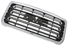 2015-2019 Gmc Sierra 3500 Grille Without Moulding Base/Sle Model Matte Dark Gray