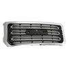 2015-2019 Gmc Sierra 2500 Grille Without Moulding Base/Sle Model Matte Dark Gray