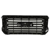 2015-2019 Gmc Sierra 2500 Grille Without Moulding Base/Sle Model Matte Dark Gray