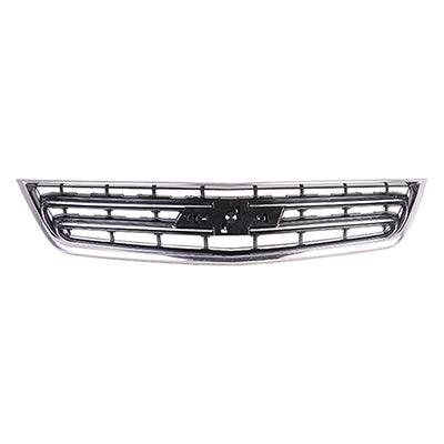 2014-2020 Chevrolet Impala Grille With Chrome Molding Matte Black Ltz Model With Out Adaptive Cruise