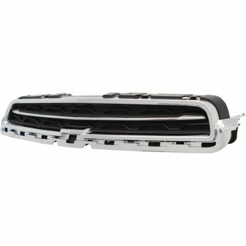 2015-2016 Chevrolet Trax Grille Upper Korea Built Black With Chrome Moulding
