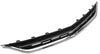 2016-2018 Chevrolet Malibu Grille Upper Black With Chrome Moulding With Out Adaptive Cruise