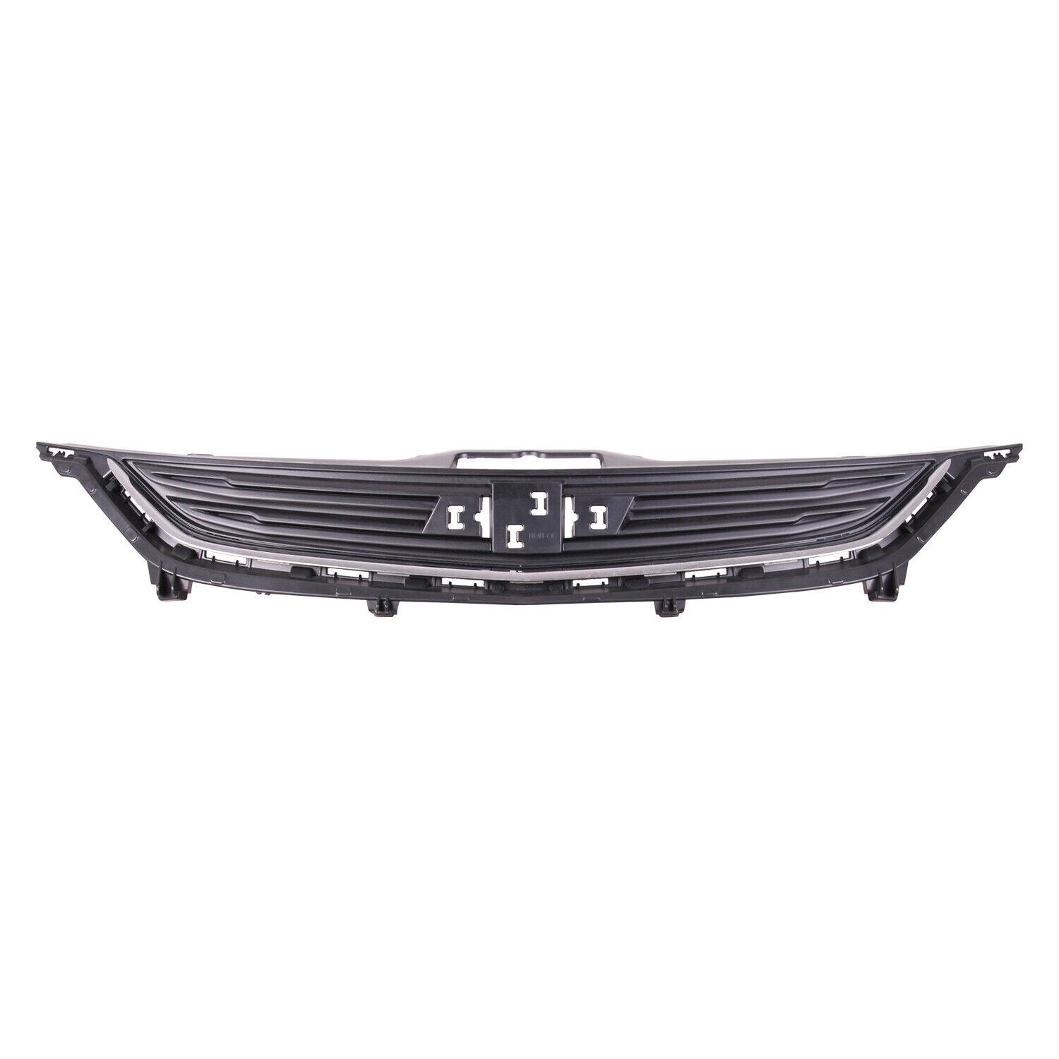 Calandre supérieure Chevrolet Sonic Sedan 2017-2019 Noir mat avec moulure chromée sans RS, GM1200736
