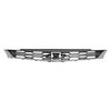 Grille Upper Chevrolet Cruze 2017-2018 Matte Black Honeycomb With Lower Chrome Moulding/Center Chrome Moulding Without Rs Pkg , Gm1200739U