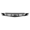 2017-2018 Chevrolet Cruze Hatchback Grille Upper Ptd Black With Lower Chrome Moulding/Rs Pkg With Out Center Chrome Bar