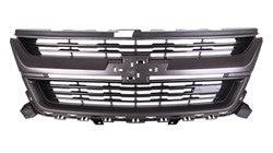 Calandre Chevrolet Colorado 2015-2020 Noir mat avec cadre gris, modèle Z-71 (hors édition Centennial), GM1200746
