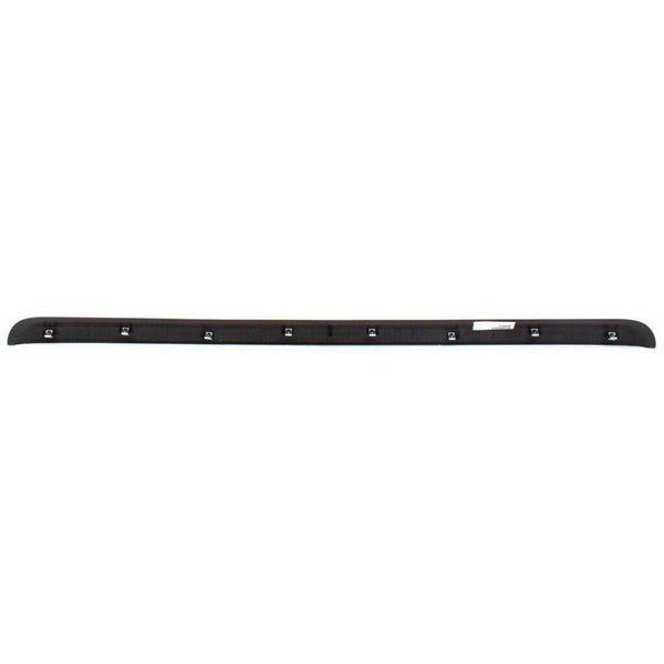 2007-2013 Gmc Sierra 1500 Hood Moulding Matt-Black Texture