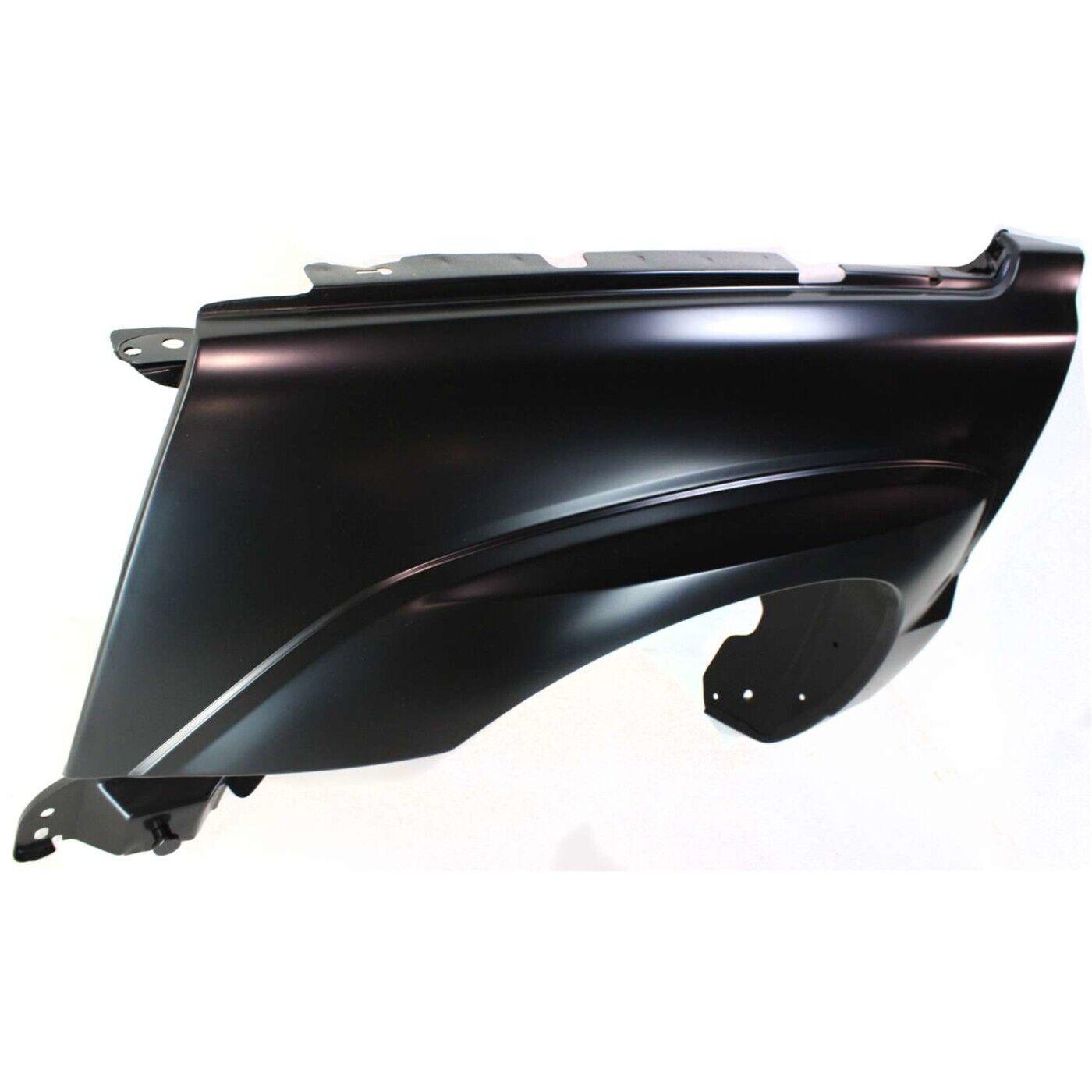 thumbnail interactive-video image 1 of Driver Side Front Fender – Cadillac Escalade ESV 2015-2020 – Black Steel, Electrophoresis Coated 1 of 2