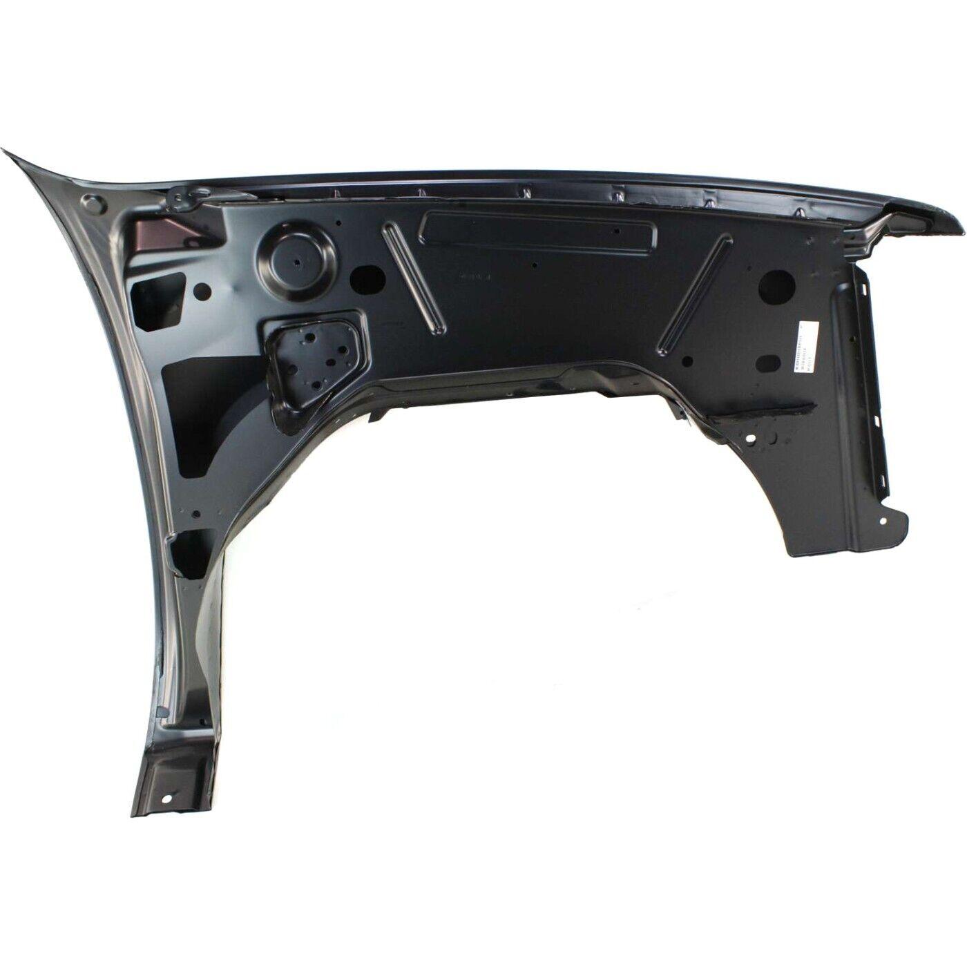 Front Left Driver Fender For GMC Sierra 1500 2019-2023 – Black Steel, Electrophoresis Coated