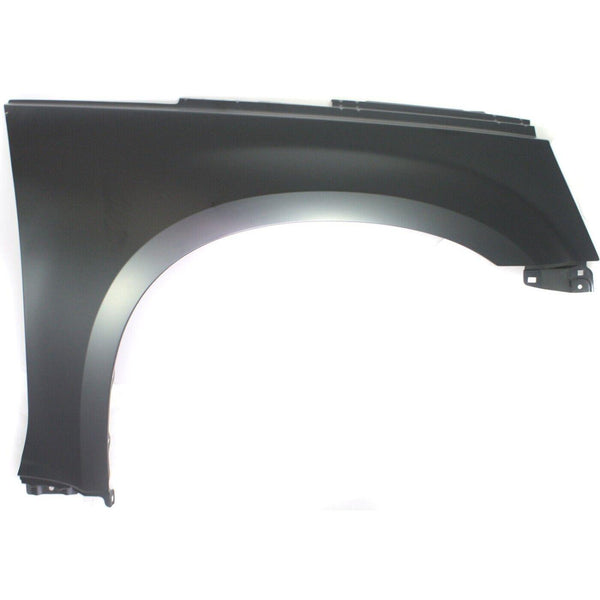 2007-2009 Chevrolet Equinox Fender Front Passenger Side With Out Antenna Hole Capa