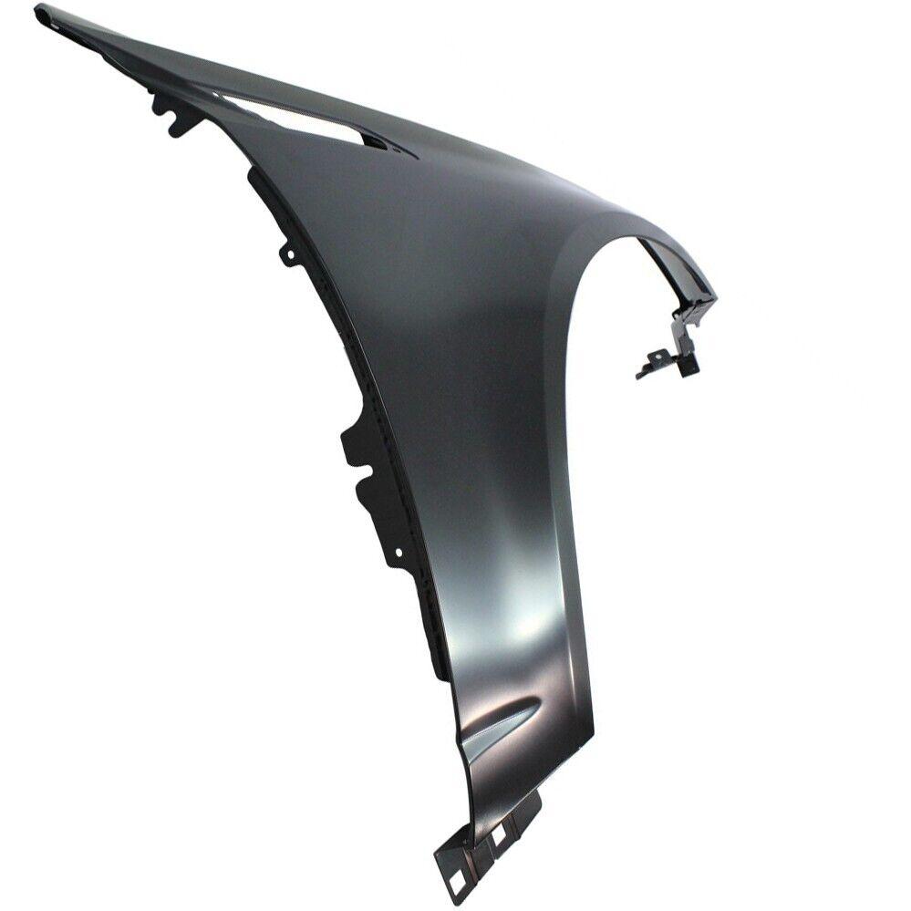 Aile avant droite côté passager pour Cadillac CTS-V Break 2011-2014 (avec emplacement pour feu de position latéral), en acier, GM1241353C