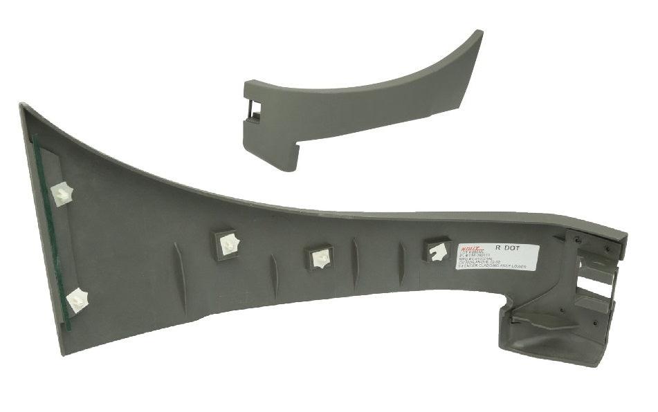 Garniture d'aile avant inférieure côté conducteur Chevrolet Avalanche 2002 Gris mat, GM1292111