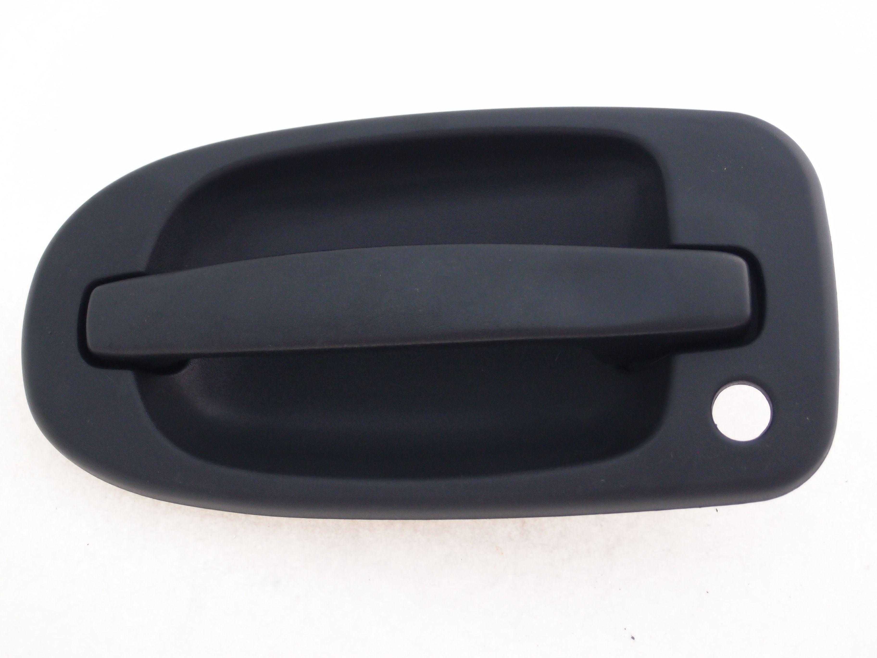 Poignée de porte extérieure avant côté conducteur Chevrolet Uplander 2005-2008 noire (avec trou de serrure), GM1310147
