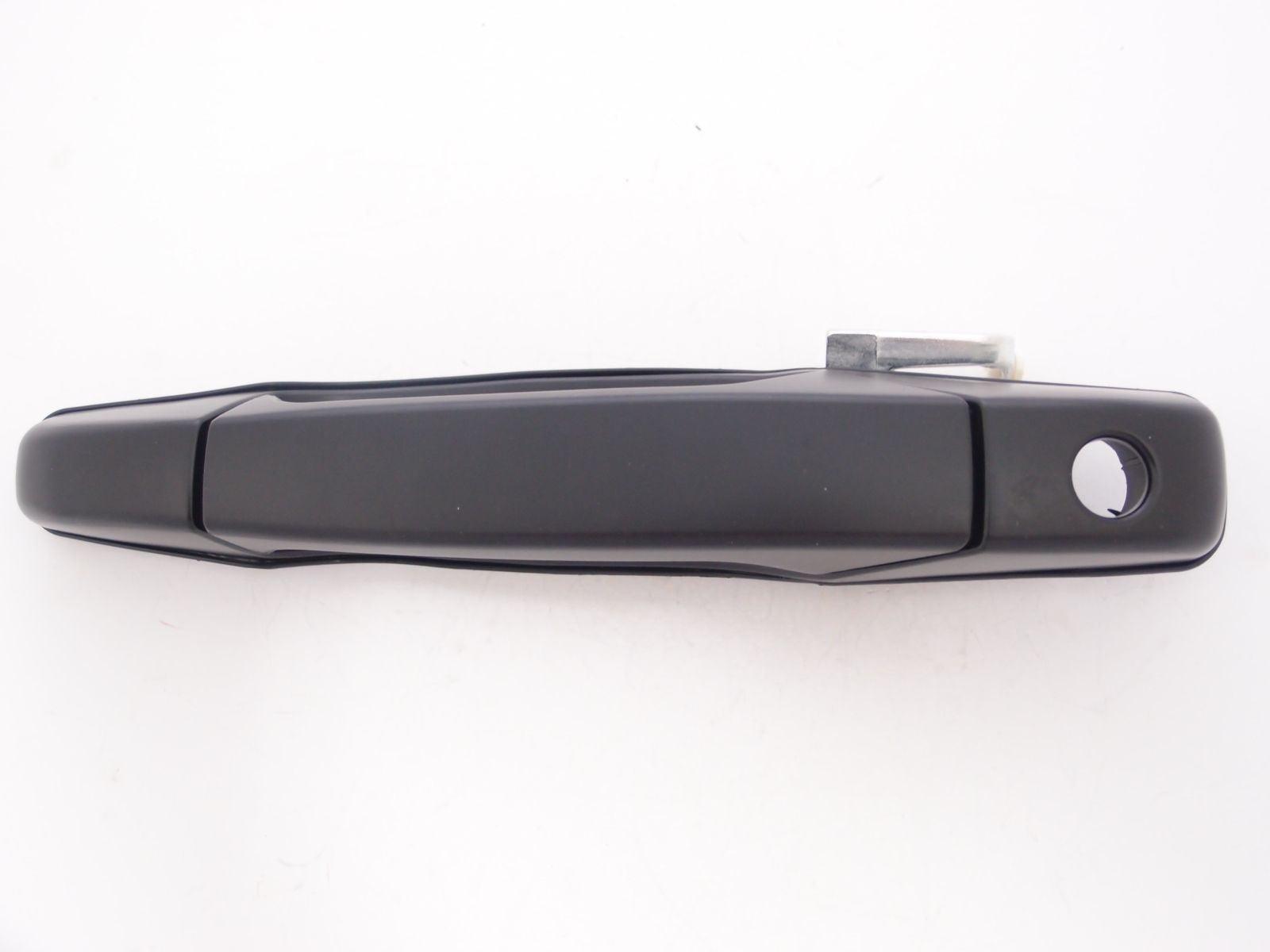 Poignée de porte extérieure avant côté conducteur pour GMC Denali 1500 2007-2013, noire (avec clé), GM1310161