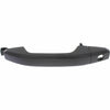 Door Handle Front Outer Driver Side Gmc Sierra 1500 Limited 2019 With Key Hole With Cover Primed Black , GM1310193