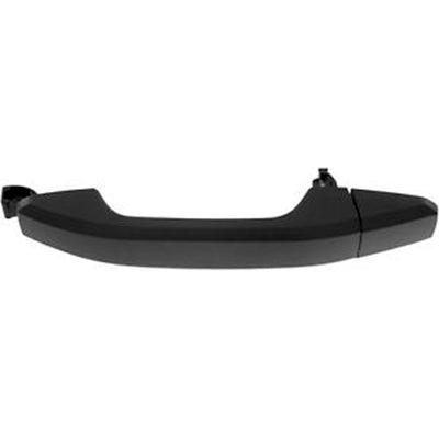 Poignée de porte extérieure avant côté passager pour Chevrolet Silverado 3500 (2015-2019) avec serrure et cache, finition noire texturée, GM1311192