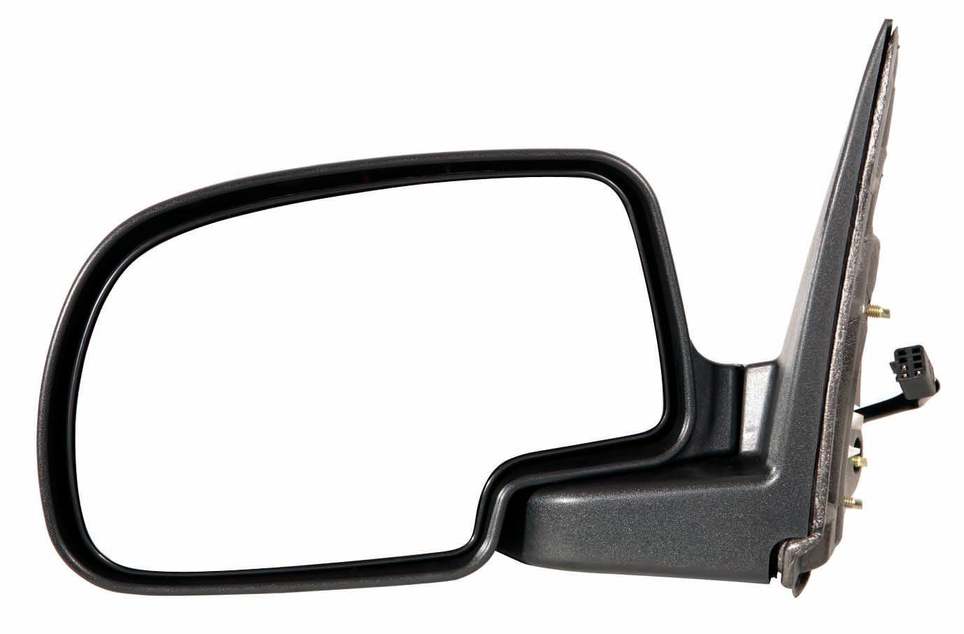Rétroviseur extérieur côté conducteur pour Chevrolet Silverado 1500 (1999-2002), chromé, rabattable manuellement, modèle standard, référence GM1320174
