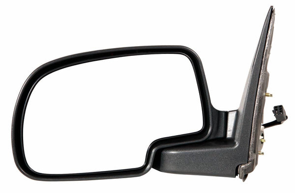 1999-2002 Gmc Sierra 1500 Mirror Driver Side Power Chrome Standard Style Manual Folding
