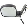 1996-2002 Chevrolet Express Mirror Driver Side Power Heated Textured Flat Glass