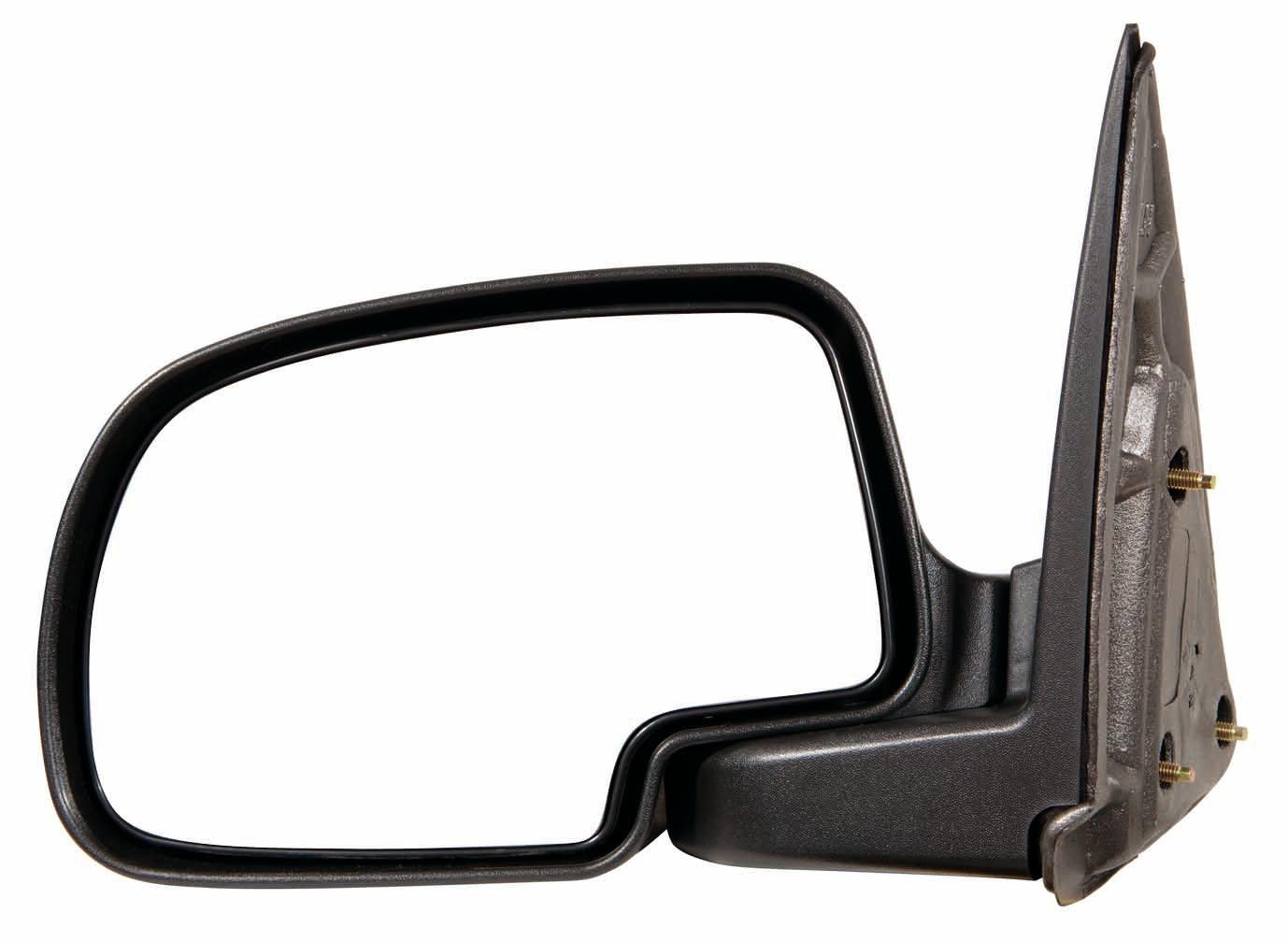 Rétroviseur extérieur côté conducteur pour GMC Sierra 2500 (1999-2006), boîte manuelle, noir texturé, référence GM1320230