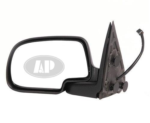 2003-2006 Cadillac Escalade Esv Mirror Driver Side Power Heated With Manual Folding With Puddle Lamp Textured