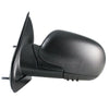 2004-2005 Gmc Envoy Mirror Driver Side Manual Folding Black