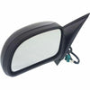 2004-2007 Buick Rainier Mirror Driver Side Power Heated Without Signal Manual Folding Black Std