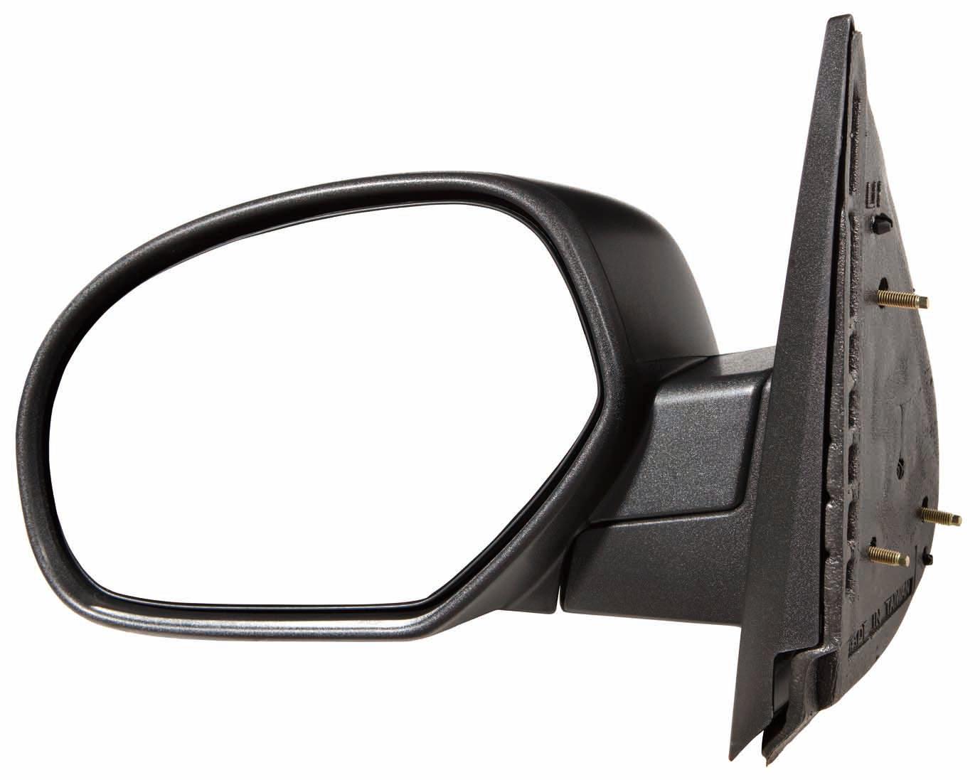 Rétroviseur extérieur côté conducteur pour GMC Sierra 2500 (2007-2013), rabattable manuellement, noir texturé, GM1320332