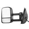 2011-2014 Gmc Sierra 2500 Mirror Driver Side Power Heated Textured Trailer Tow Type Telescopic With Signal Manual Folding