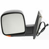 2003-2007 Chevrolet Express Mirror Driver Side Power Heated With Signal Manual Fold